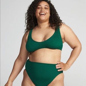 Youswim Eva High Waist Bikini in Forest NWT